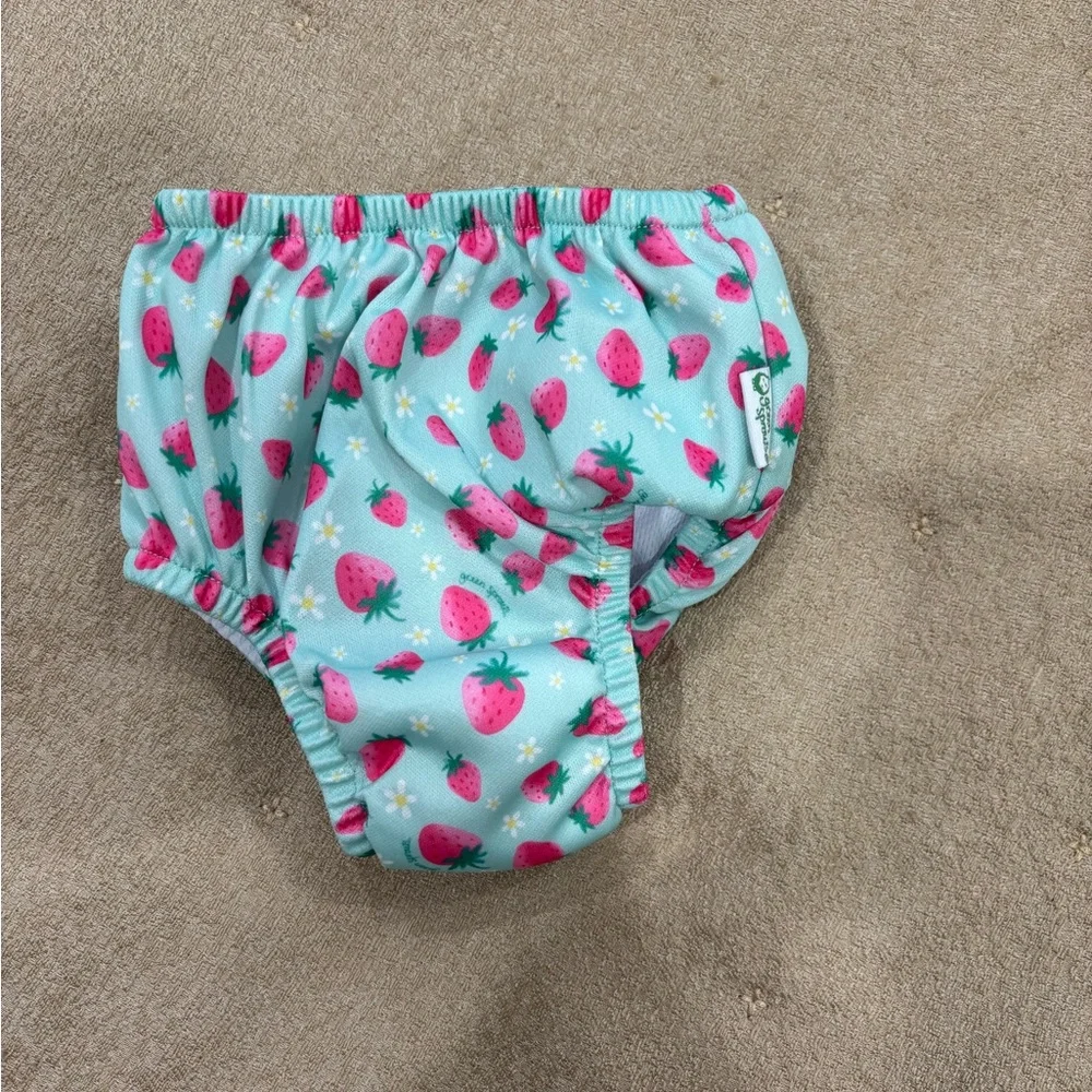 Reusable Kids Diaper Covers - Yellow Daisy & Aqua Strawberry Prints